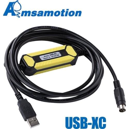 Promotion!!! USB-XC Suitable Xinje XC1 XC2 XC3 XC5 PLC Programming Cable USB Communication Cable Support WIN7 Free shipping