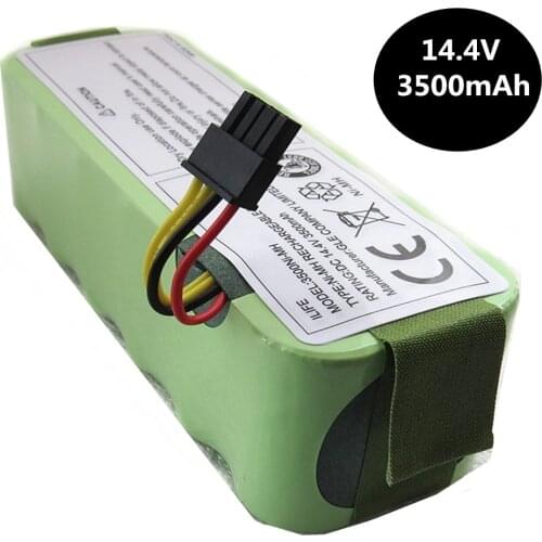 HOT NI-MH 14.4V 3500mAh Battery for Panda X500 X600 Vacuum Cleaner Battery for Ecovacs Mirror CR120 For Dibea X500 X580 baattery
