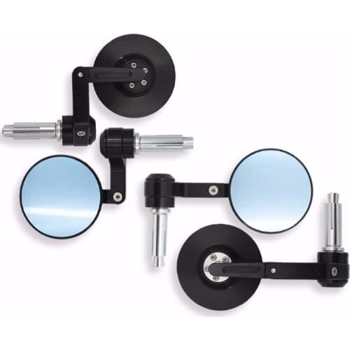 RE3 Retro Motorcycle Modification Accessories Folding Handlebar Rear View Mirror Reflector