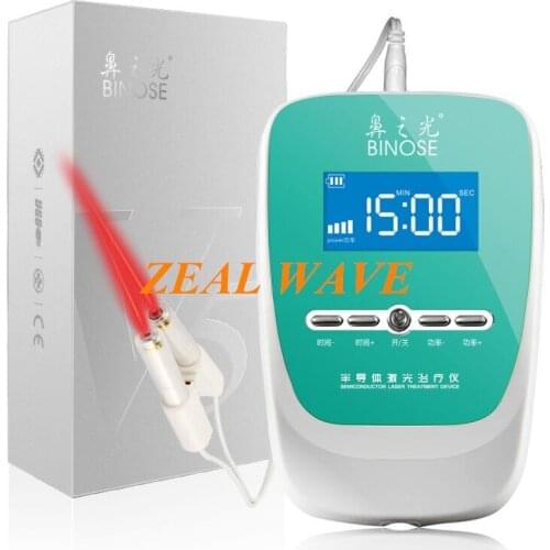 Nasal Light V5 Rhinitis Treatment Device Allergy Acute and Chronic Physiotherapy Device Nasal Congestion Laser Medical