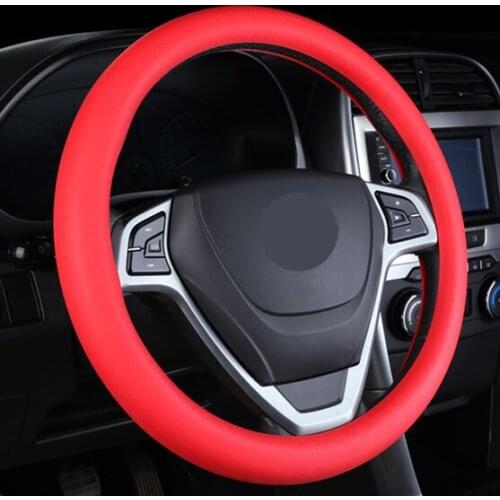Car Silicone Steering Wheel Cover For Honda Ciimo Elysion AVANCIER CR-Z INSIGHT UR-V XR-V Legend N-Box N-WGN