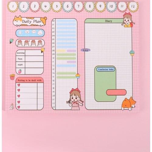 50 Sheets Notebook Diary Black Paper Book Office Supplies School Stationery Presented