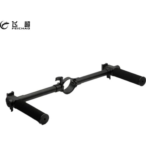 FEICHAO Dual Handle Grip Handheld Bracket Kit for ZHIYUN Crane 2 Gimbal Stabilizer Aluminum Alloy Extended Handheld Grip Holder