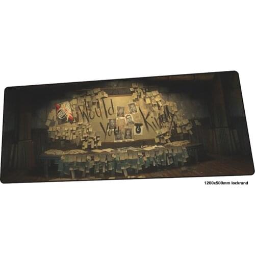 Bioshock mouse pad 1200x500mm mousepads cute best gaming mousepad gamer anime large Mass pattern mouse pads keyboard pc pad