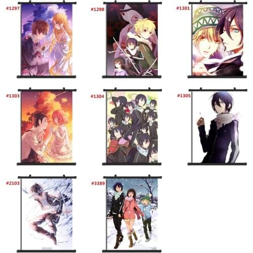Noragami Anime manga wall Poster Scroll B
