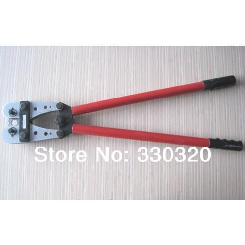 Copper tube terminal crimping tool hexagonal pressure line mode LX-150B