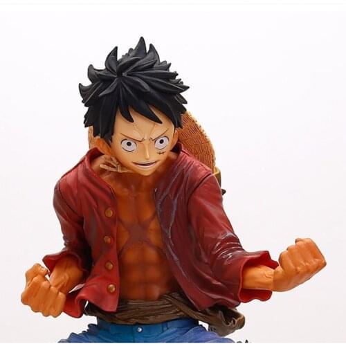 One Piece Monkey D Luffy Two color Boxed models 18cm
