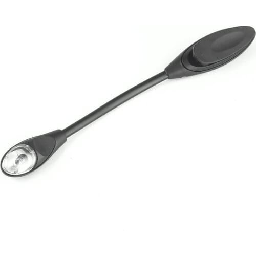 Mini Portable Student Dormitory Lights Clip-On Self Defend Flashlight Book Light Laptop White LED Book Reading Lamp