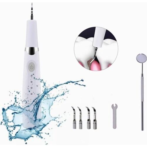 Portable Rechargeable Dental Scaler Ultrasonic for Pets Anesthesia Free Painless Calculus Plaque Tartar Remover 3 Working Modes