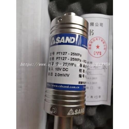 PT127-25MPA-M22-150/470 SAND High Temperature Melt Pressure Sensor 2.0mV/V Output