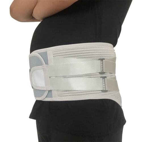 Adjustable Orthopedic Lumbar Support Belt With Steel Plates Protector Waist Girdle Lumbar Lower Back Pain Relief