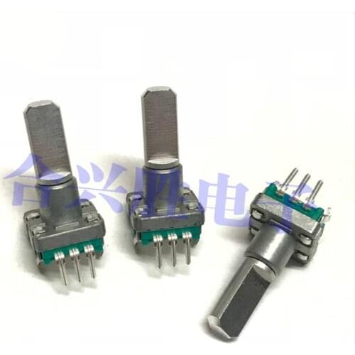 Rotary encoder EC11 type 30 positioning 15 pulse without switch shaft length 20mm
