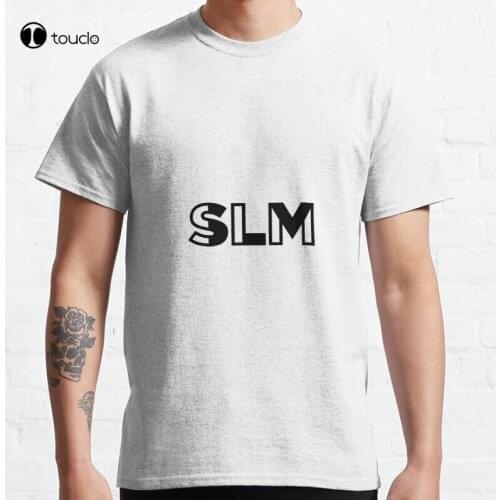 Slm Slavic Lives Matter Classic T-Shirt Cotton Tee Shirt S-5Xl