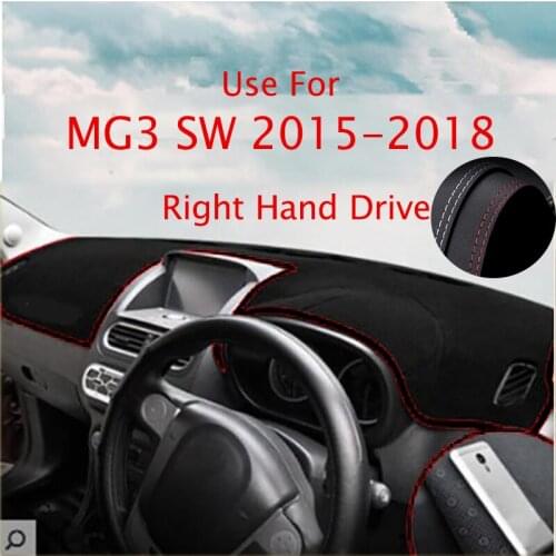 TAIJS Factory High Quality Classic Casual Leather Car Dashboard Cover For MG3 SW 2015 2016 2017 2018 Right hand drive