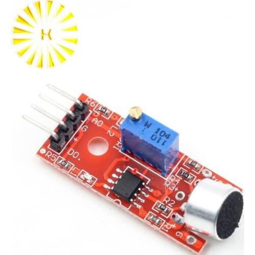 High Sensitivity Sound Microphone Sensor Detection Module AVR PIC Connector