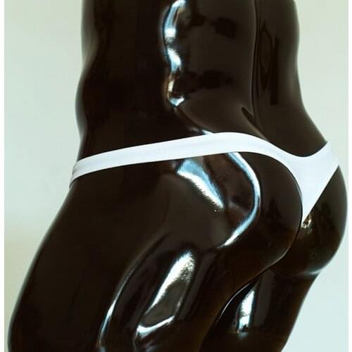 WD260 sexy white green thong swimsuits men swim bikinis masculine tight low-rise penis pouch men swimwear sunga beach shorts