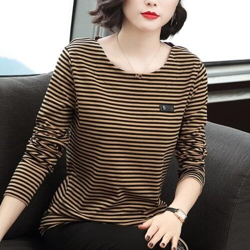 Женские полосатые футболки XLMJDZGS China At AliExpress