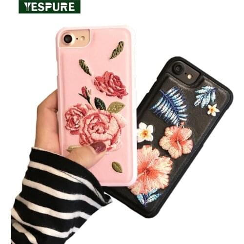 YESPURE Luxury Women Cases PU Leather Mobile Phone Cases for Iphone 7plus Cell Phone Accessories Antigravity Handphone Protect