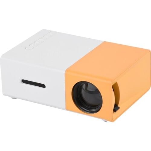 YG300 HDMI USB Mini Projector LED Projector 600 lumen 3.5mm Audio 320x240 Pixels Home Media Player