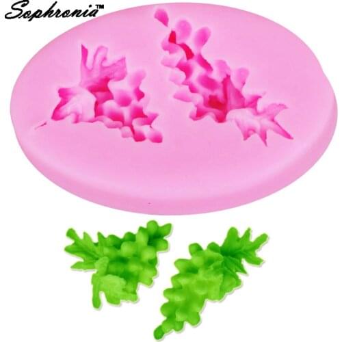 Sophronia F1148 3D Grape 1pcs UV Resin Jewelry Liquid Silicone Mold 3D Resin Mold For DIY Making Jewelry Necklace Art Mould