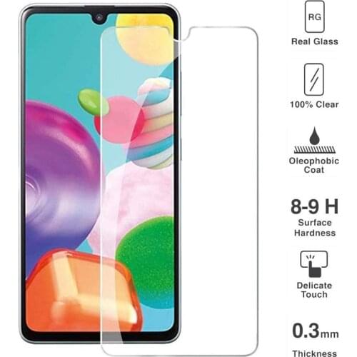 3PCS Glass On The For Samsung Galaxy A41 Tempered Glass SM-A415F DSN DSM Screen Protector For Galaxy A 41 Glass Toughened Film