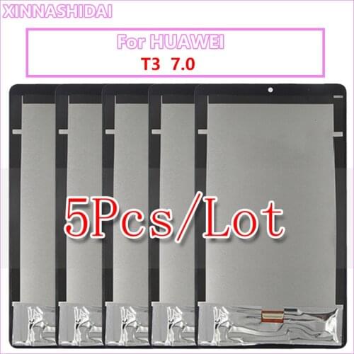 5PCS/New LCD Display For Huawei Mediapad T3 7.0 BG2-W09 BG2-U01 BG2-U03 Touch Screen Digitizer Assembly For Huawei T3 7 3G Wifi