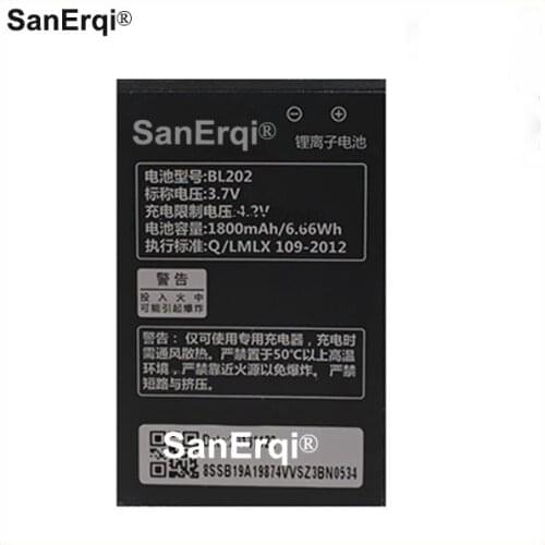 10pcs BL202 Battery for Lenovo MA168 MA169 1800mAh mobile phone battery with excellnt quality and best price