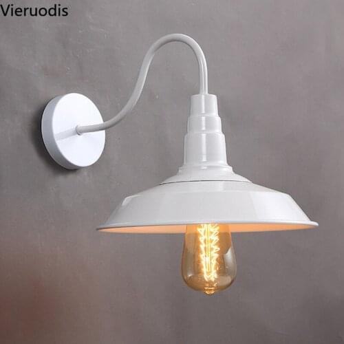 American Industrial Wall Lamp Vintage Corridor Balcony Aisle Wall Sconce Restaurant Bar Retro Creative Iron Loft Lights Fixture