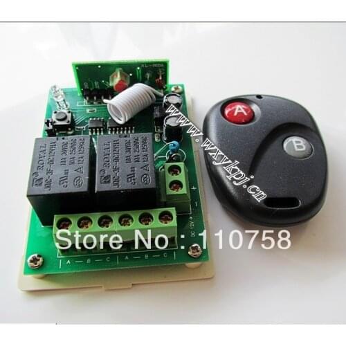 DC12V 2CHRF Wireless Remote Control System Easy to stall and reliable