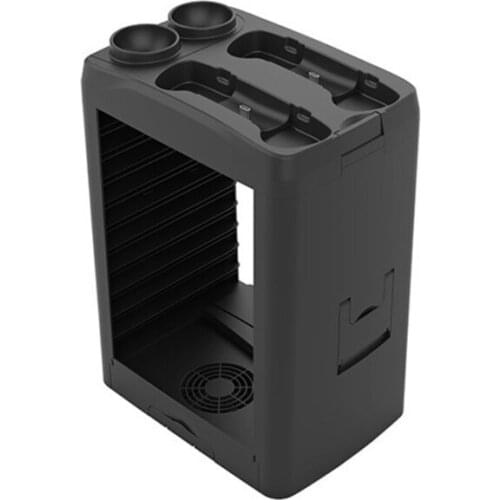 C1FB For PS5 Gamepad Controller Storage Rack Multi-Functional Storage Rack Holder for Game Disc storage Box Headphone Bracket