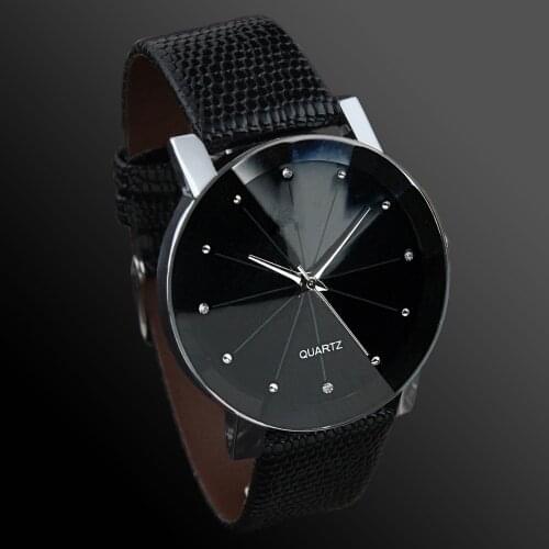 New Fashion Casual Watches Lovers Watch Brown Leather Quartz Watch Mens Watches Womens Watches Couples Watches reloj hombre