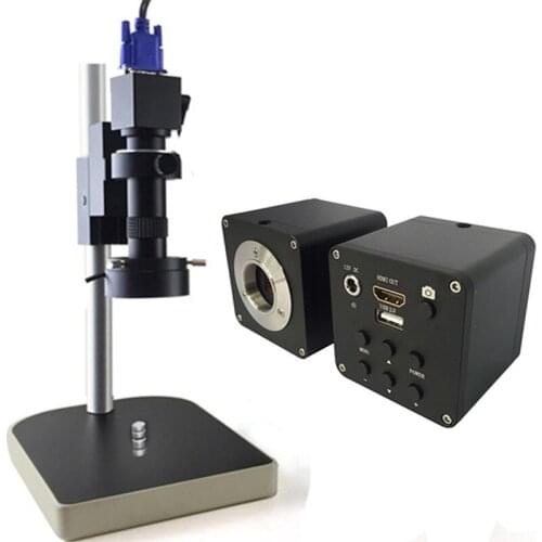 HDMI USB Industrial Lab PCB Soldering TF Video Microscope Camera