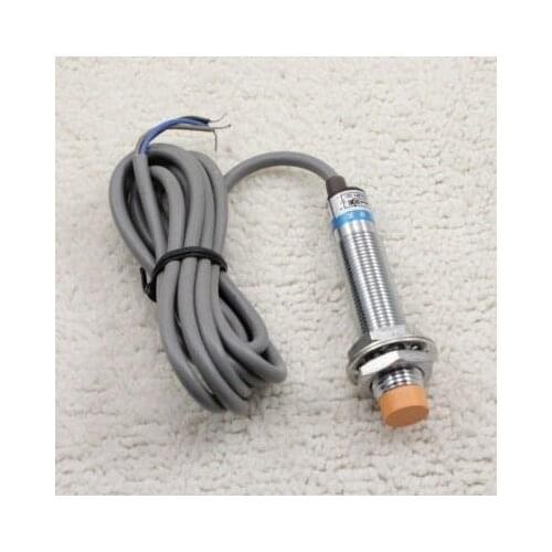 5 Pcs Inductive Proximity Sensor Detection Switch NPN DC 6-36V LJ12A3-4-Z/BX, Normally Open Conductor Detection