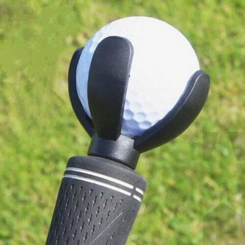 Golf Ball Pick Up Tool Petal Shaped Suction Cup Picker For Sucker Retriever Putter Grip