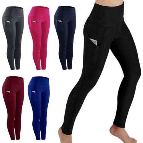 Newly Align High Waist Stretch Tummy Booty Slimming Butt Lift Leggings with Pockets for Fitness Workout
