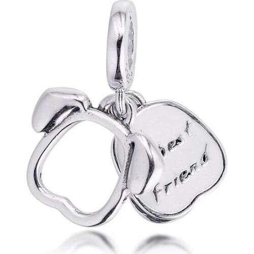 My Pet Dog Dangle Charm DIY Beads For Jewelry Making Sterling Silver Jewelry Charms Fits Original Charms Chain Bracelets