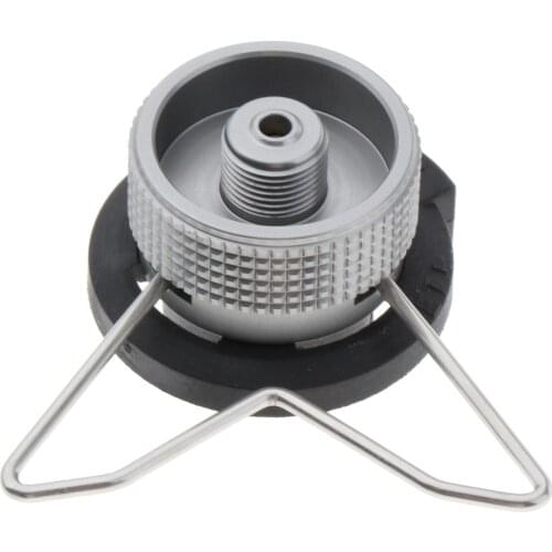 Outdoor Camping Gas Adapter Mini Stove Propane Converter Cylinder Coupler