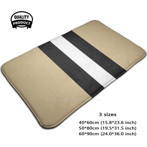 Stripes Soft House Family Anti-Slip Mat Rug Carpet Football Nfl