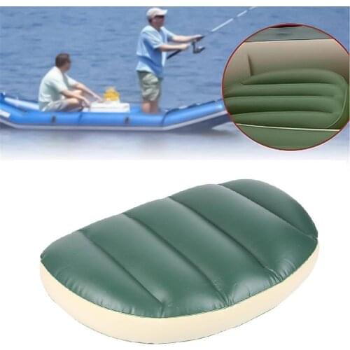 PVC Inflatable Seat Air Cushion Durable Outdoor Fishing Boat Kayak Cushion