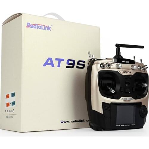 Radiolink AT9S R9DS Radio Remote Control System DSSS & FHSS 2.4G 9CH Transmitter & Receiver for Rc Quadcopter