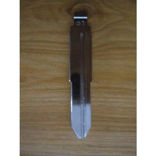 NO.51 Replacement Key Blade for Chery A5 A3 Tiggo Middle Groove