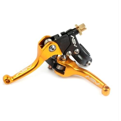 Brake & Clutch Handlebar Lever For Motocross Motorcycle Pitbike Dirt Pit Bike Universal Patrs Red
