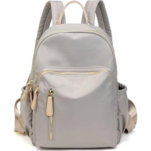 Waterproof Oxford cloth backpack ladies simple casual large capacity female backpack fashion student school bag travel bag