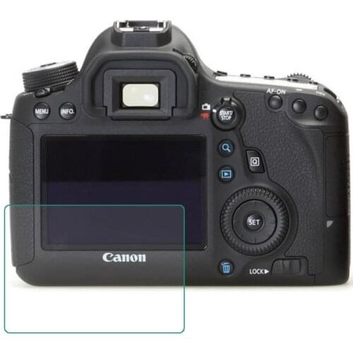 Tempered Glass Protector Guard Cover for Canon EOS 6D DSLR Camera LCD Display Screen Protective Film Protection