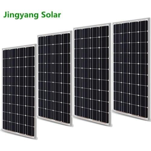 Factory Price Home Use 100W 200W 300W 400W Poly/Mono Solar Panel 18V Modules Solar Cell Plate