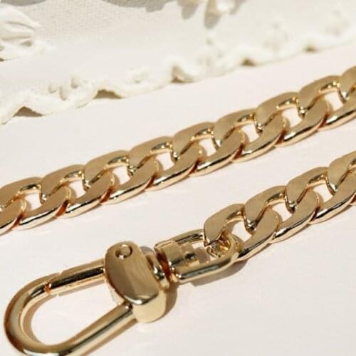 Gold Straps for Bags Shoulder Bag Straps Handbag Chains DIY Bag Strap Replacement Purse Chain Straps purse frame obag handles