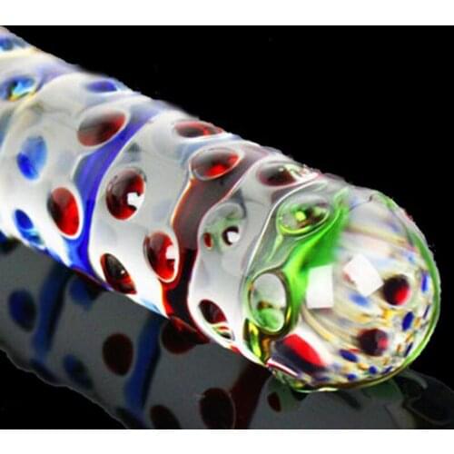 Spot GLASS butt plug anus Crystal Anal TOYS Due Dong Dildo product for women anal speculum Stimulating gay lesbian sex toys