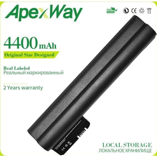 Apexway 4400 mAh Battery For HP Mini 210 CQ20 582213-121 596239-001 596240-001 HSTNN-DB0P HSTNN-Q46C HSTNN-LB0P HSTNN-XB0P