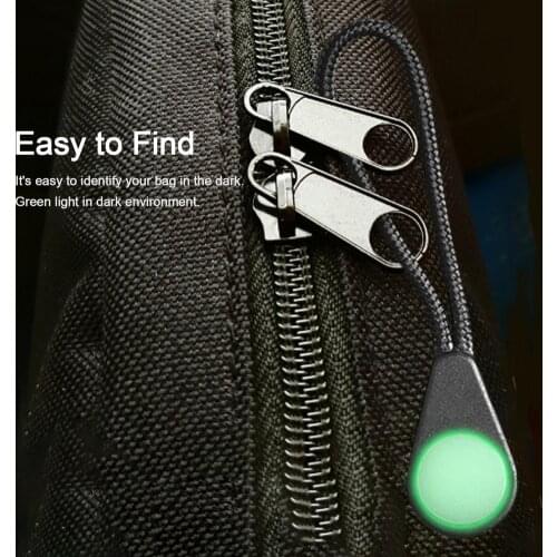 Zipper Pull Ideal Kit Markers Ultra-Bright Glow In The Dark Night For Coats Jackets Rucksacks Tent Zippers Outdoor Camping Tool