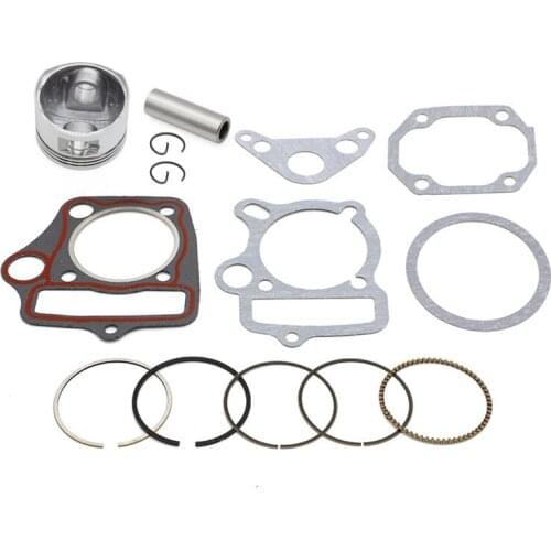 52.4mm Piston Rings Gasket Set For Chinese 110cc 125cc SSR Taotao Baja DIRT BIKE